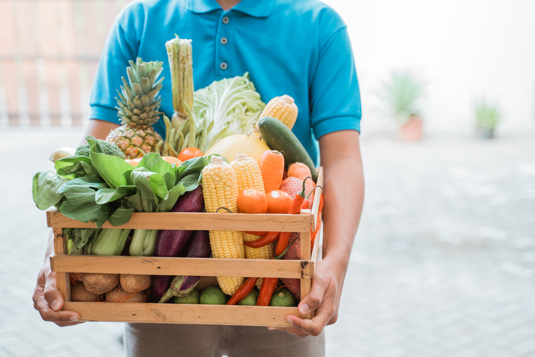 Grocery Delivery during a Pandemic